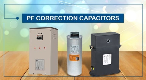 PF  Correction Capacitors