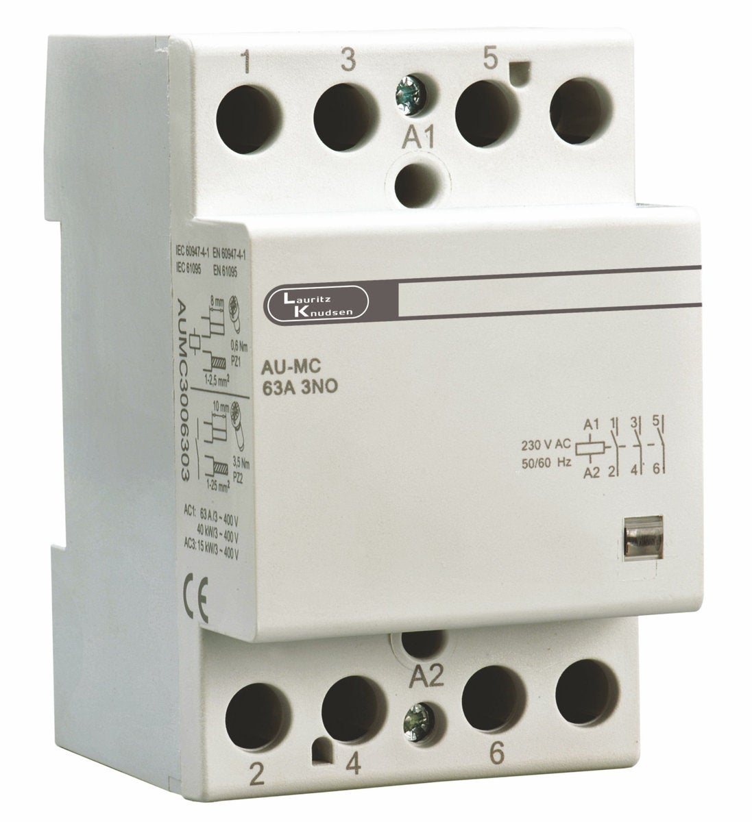 AU Modular Contactor 63A 2NO+2NC      