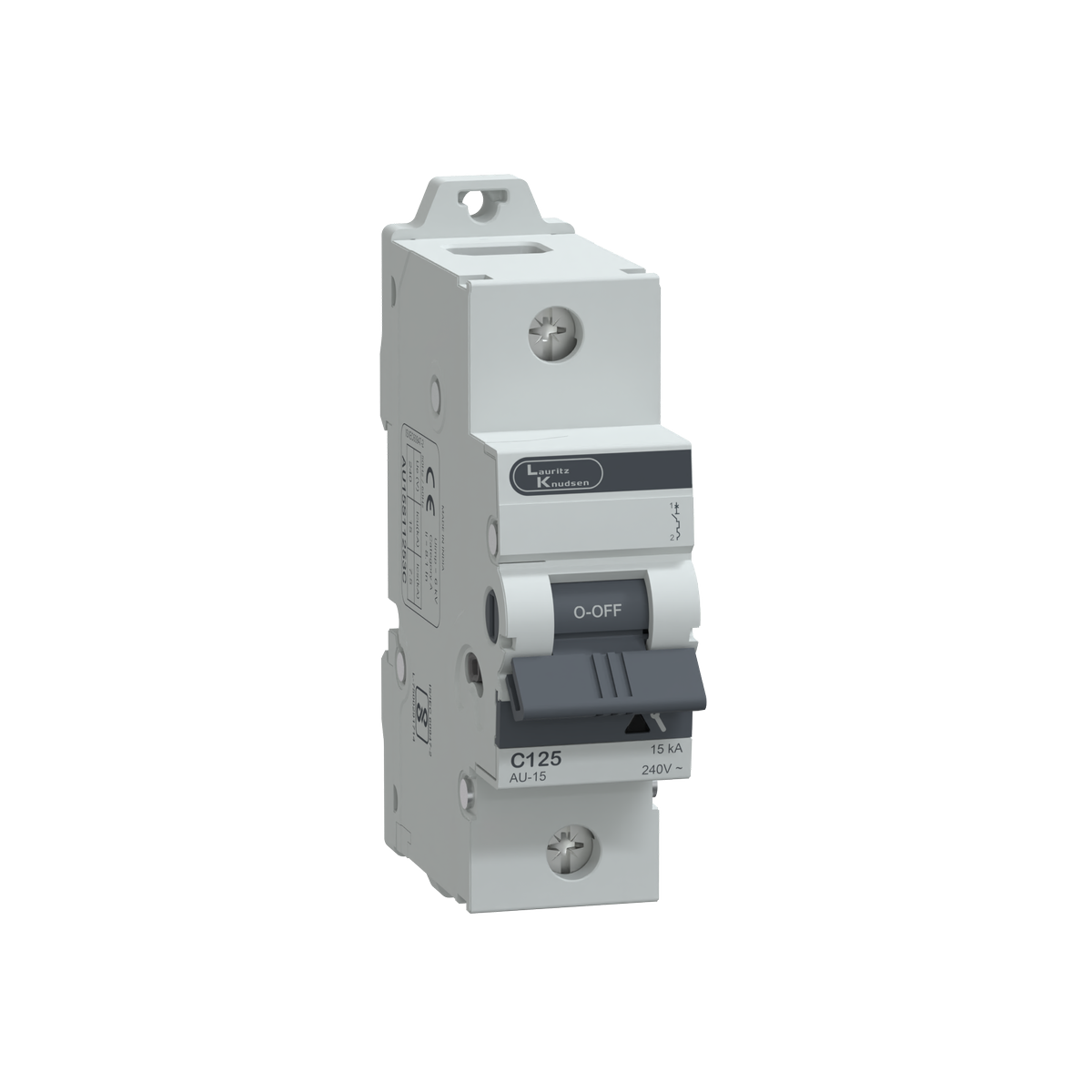 Lauritz Knudsen AU HR MCB 125A SP 240V AC 15kA  C Curve 