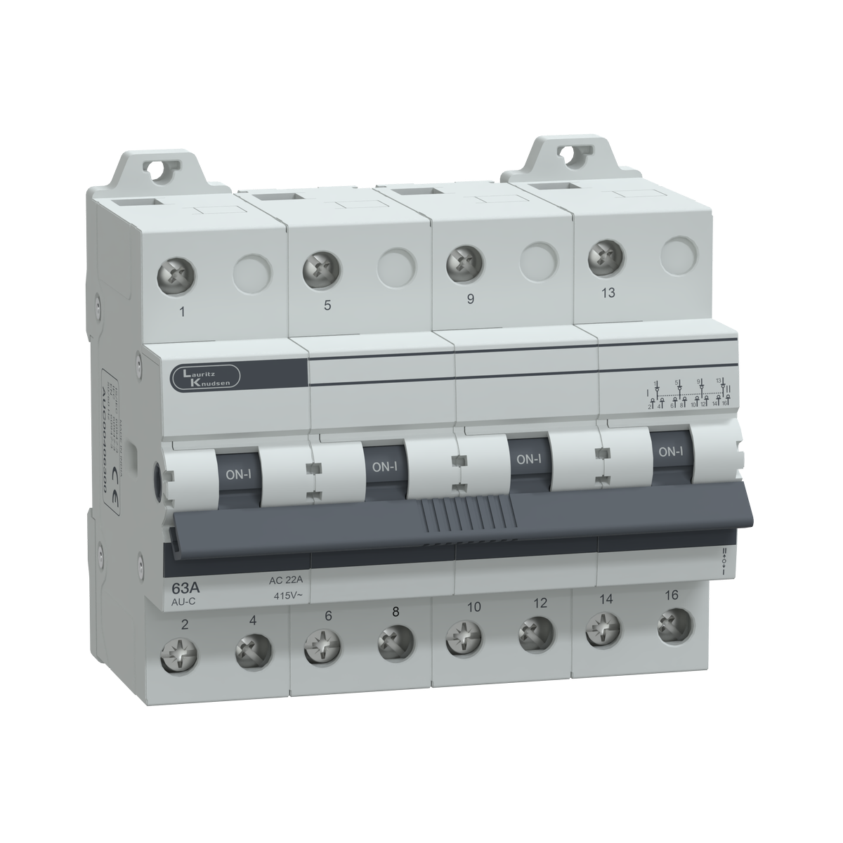 Lauritz Knudsen Modular Changeover 63A FP 415V AC