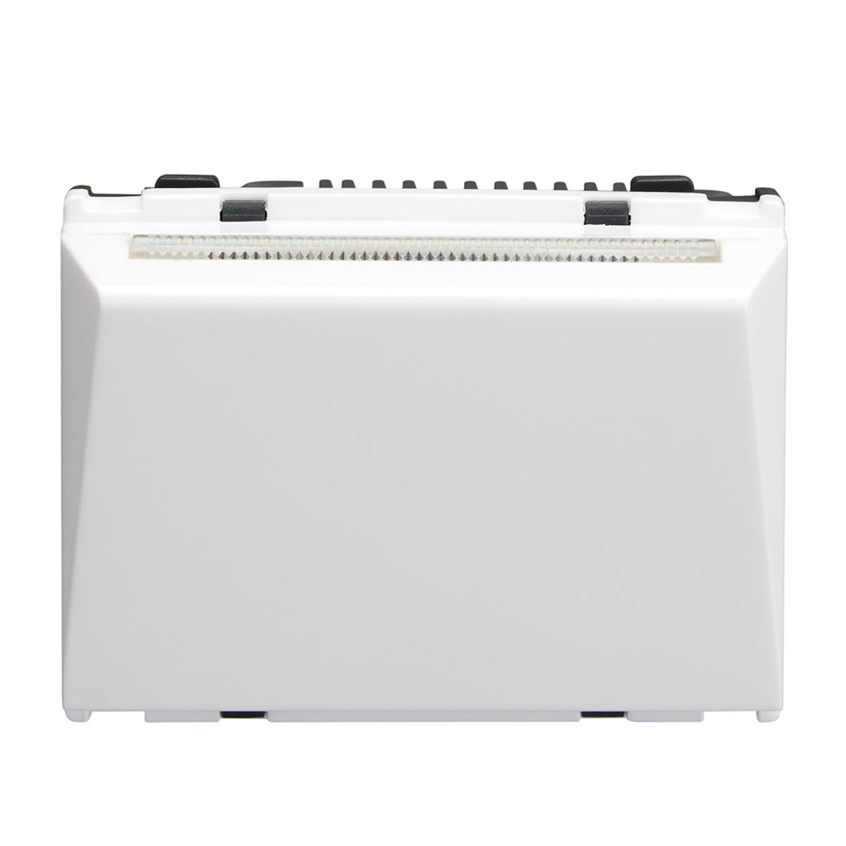 Lauritz Knudsen Englaze Electronic Key Tag Switch, 20A | 3 Module | Hospitality Range (Snow White)