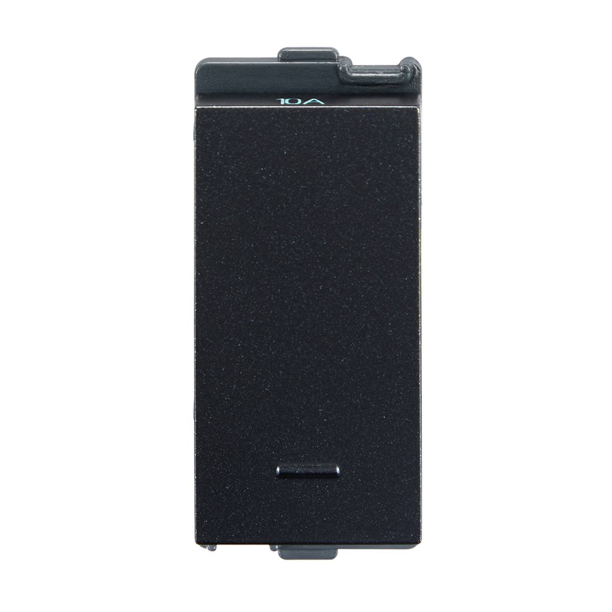 Lauritz Knudsen Englaze Switch 10A 1 -Way Sparkle Black