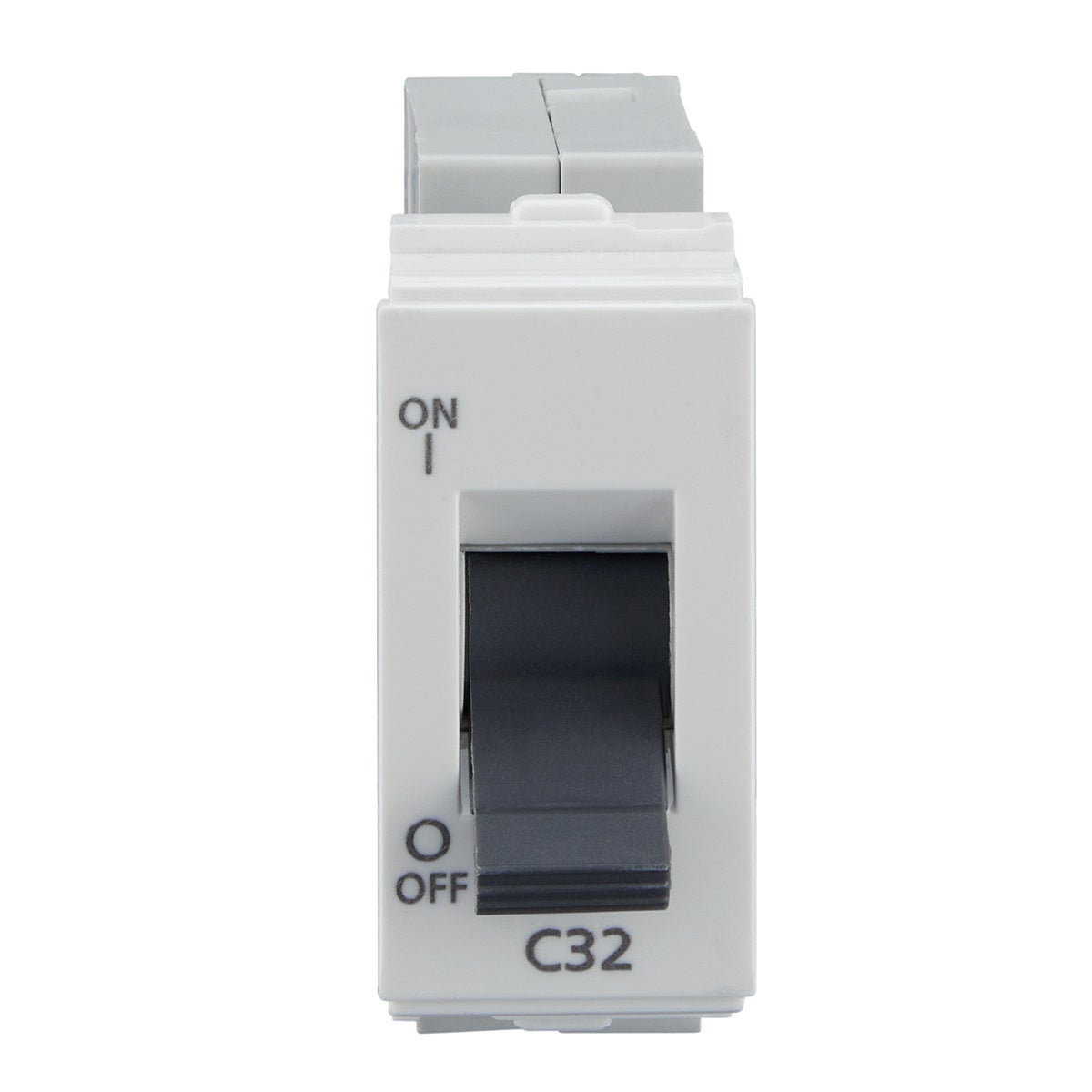 Lauritz Knudsen enGem Mini MCB, 1 Pole, 3kA Breaking Capacity, 32A | 1 Module | MCB for Home & Office | Compact modular design | White Color