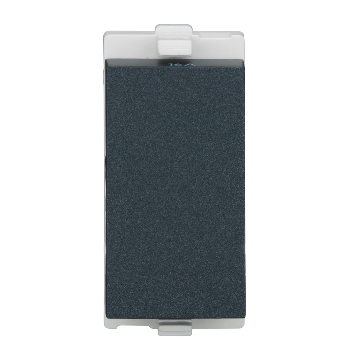 Lauritz Knudsen enGem Switch, 16AX | 1-Way | 1 Module | ISI Certified | Reliable & smooth switching operation | Stone Grey Color
