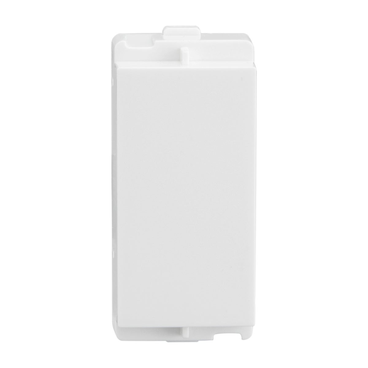 Lauritz Knudsen Accessory - enGem Blank off Unit | 1 Module | Durable | Improves safety & panel appearance | White Color