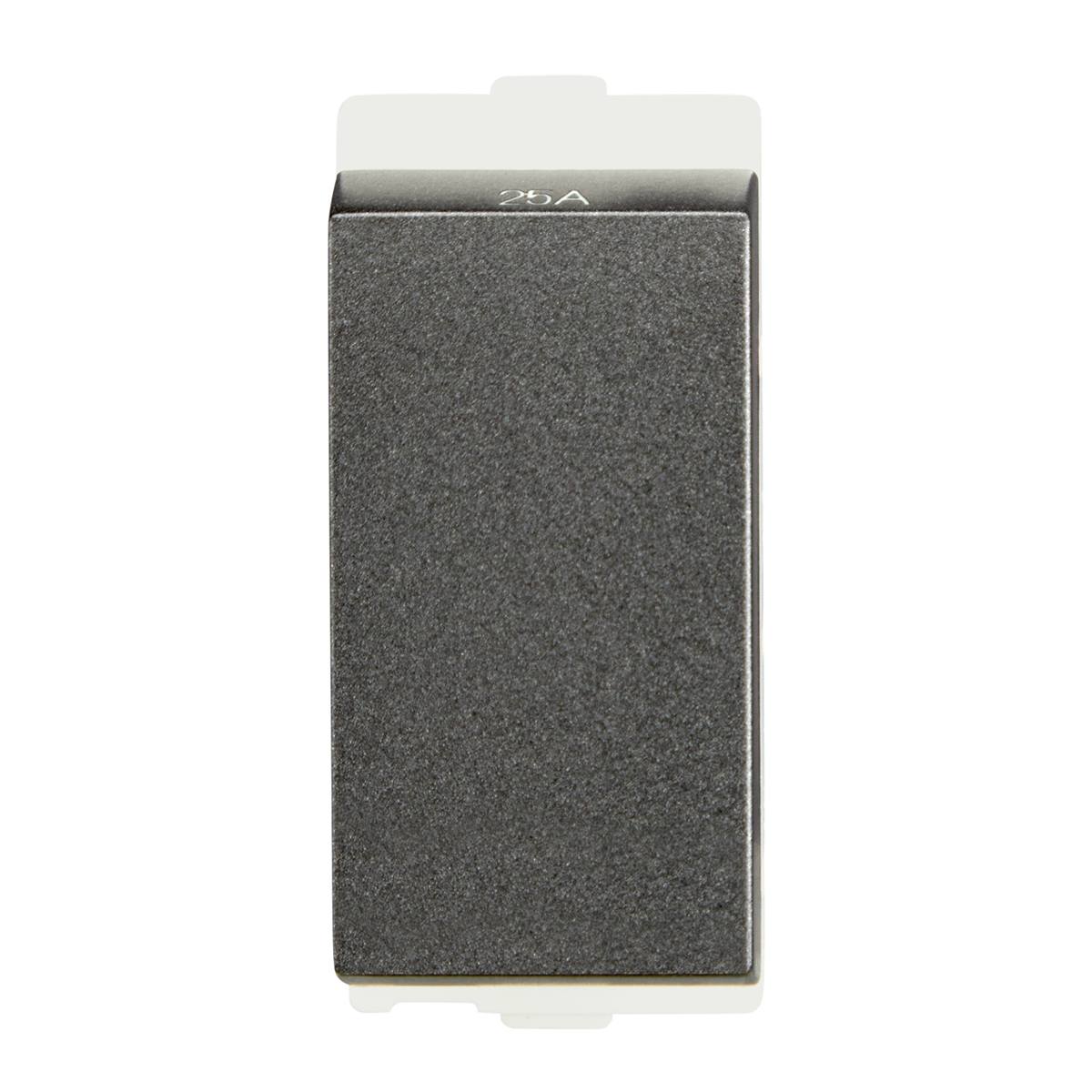 Lauritz Knudsen Encurve Switch 25A 1 -Way, 1 Module Magnesium Grey