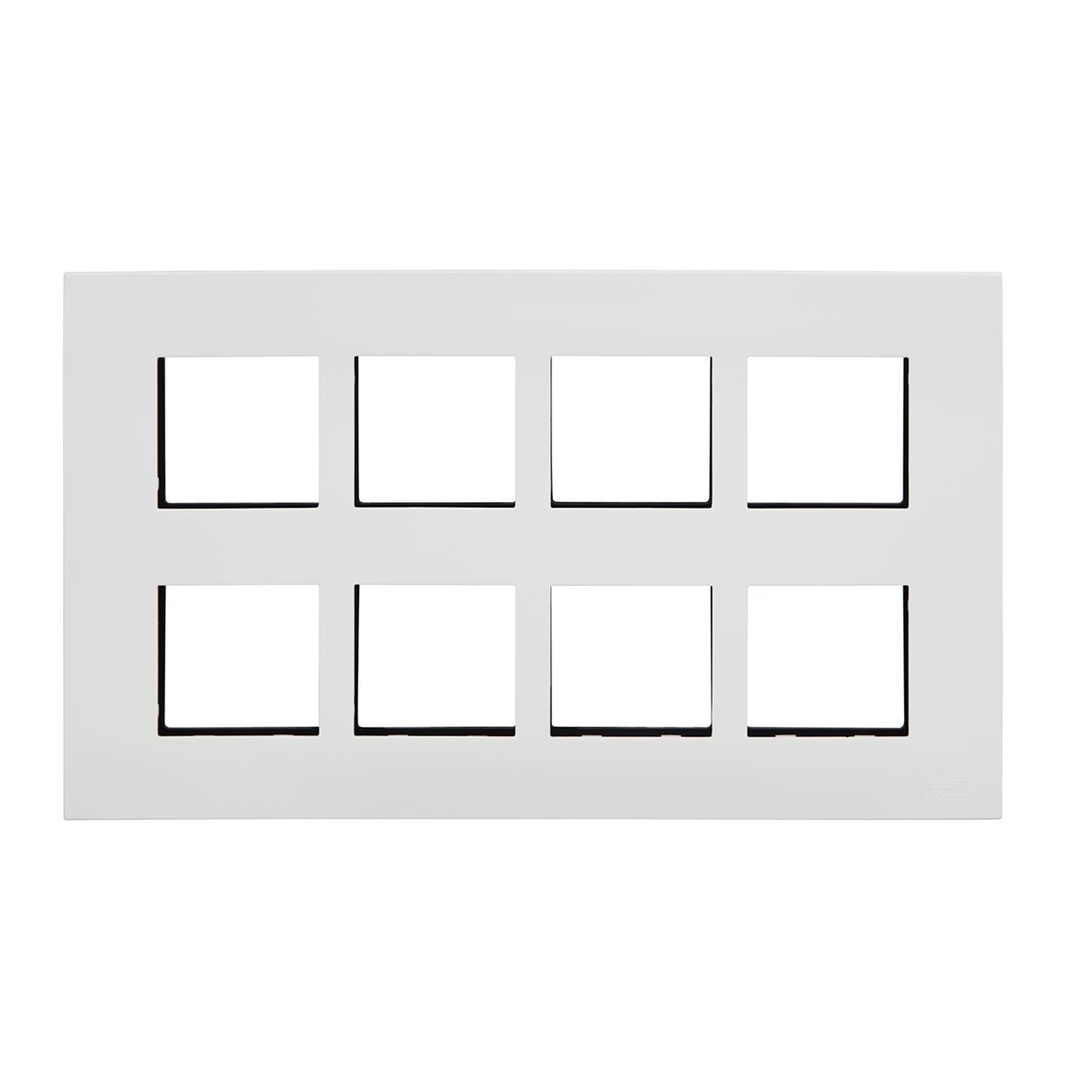 Lauritz Knudsen Encurve 16 Module Grid Frame + 16 Module Cover
