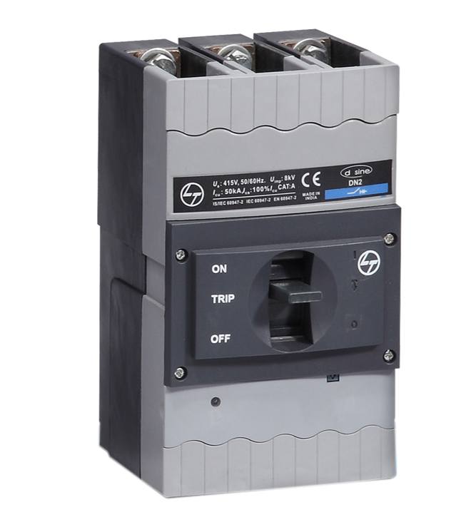 DN2S MCCB 200 3P 415V AC 70kA Thermal Magnetic 50/60 Hz