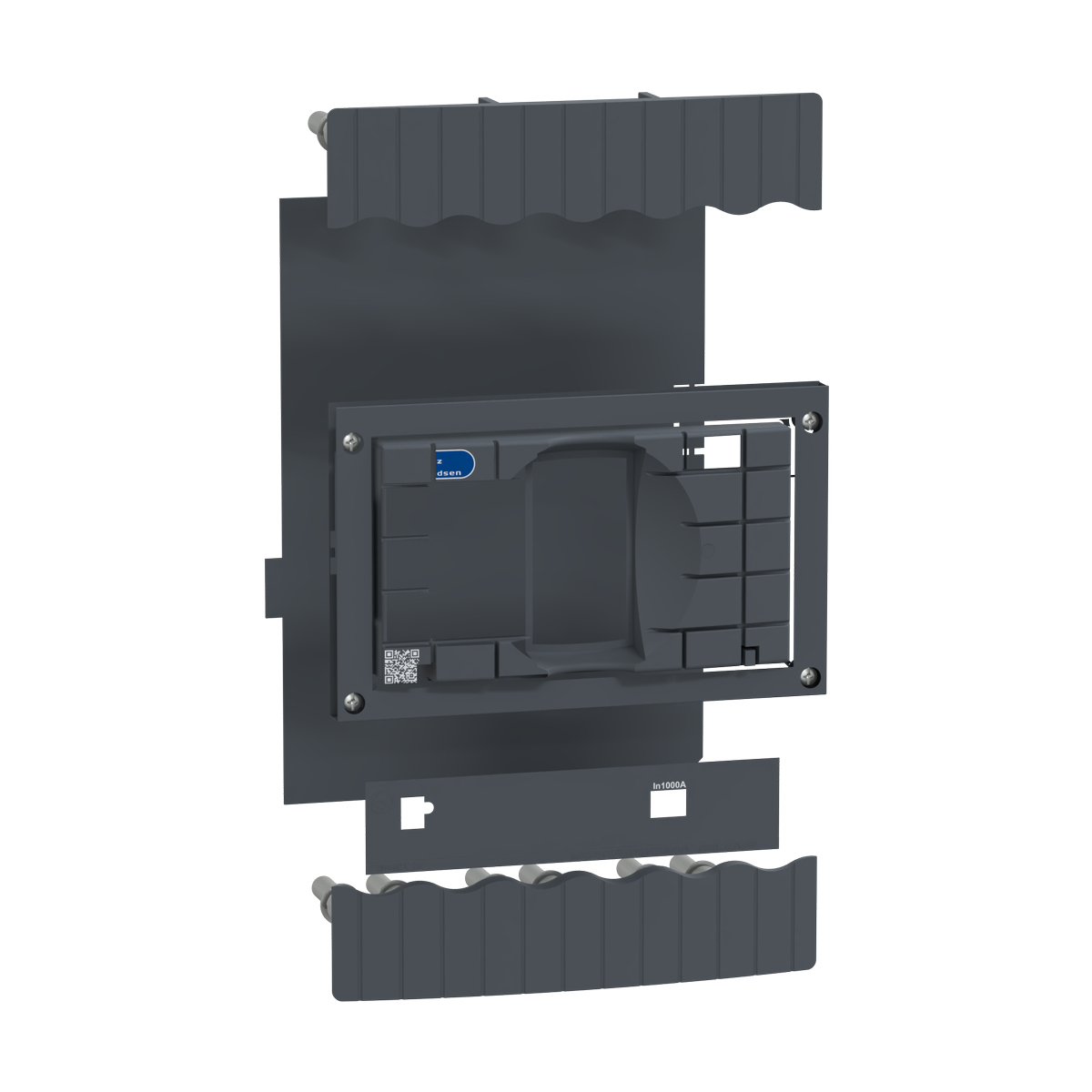 Lauritz Knudsen DN4N, MCCB, 3 Pole, 415V AC, 50kA Breaking Capacity, 1000A | Microprocessor Release MTX2.0 | IP40 Protection