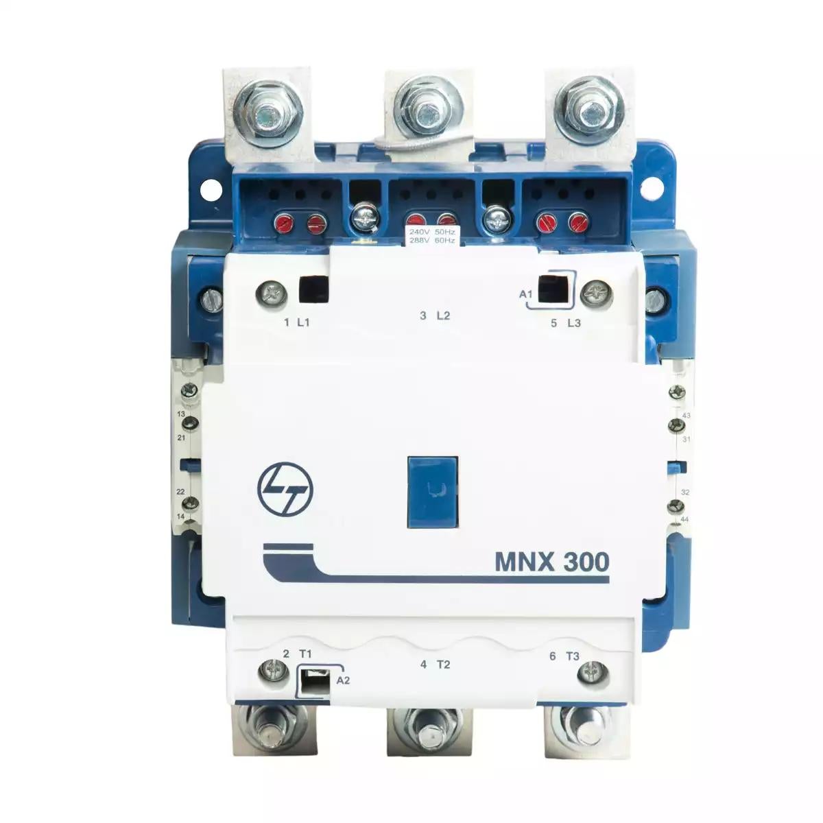 MNX Contactor 300A 3P 415V AC AC-3 110V AC Coil 50/60 Hz