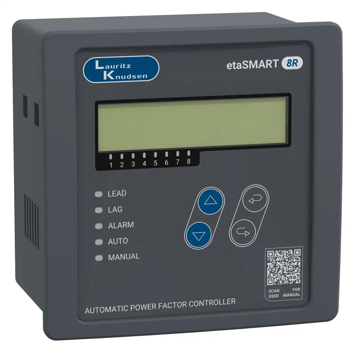 etaSMART APFC Relay 1 CT 8 Step for contactor switching