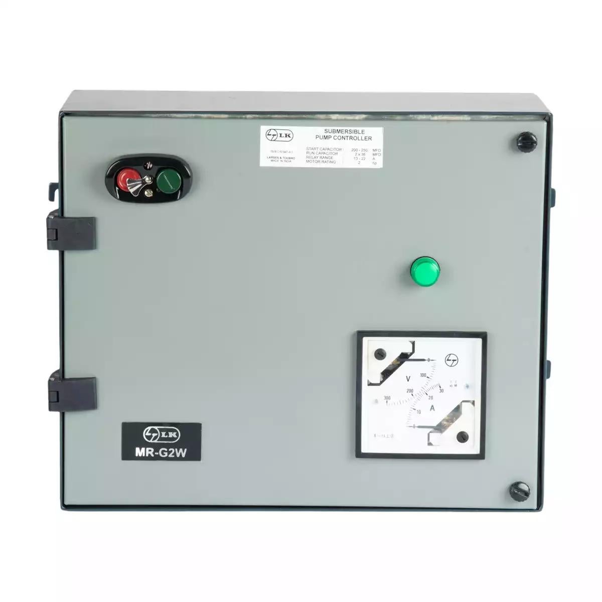 Single Phase Controller with WLC for Submersible Pump Application,MR-G2W,2HP,150 / 200mfd,2 x 36mfd