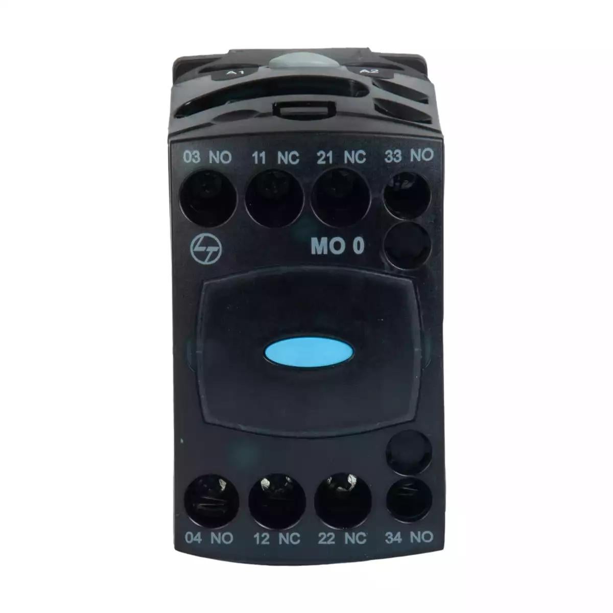 MO0 Control Contactor 4A 4P 415V AC 2NO+2NC AC-15 220V DC Coil