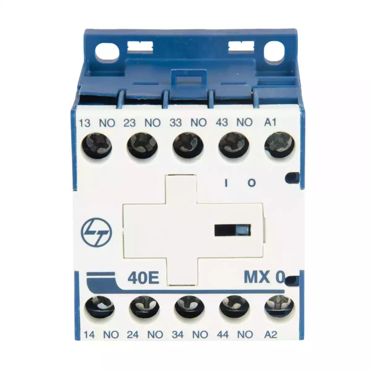 MX0 Mini Control contactor 4A 4P 415V AC 4NO AC-15 240V AC Coil 50 Hz