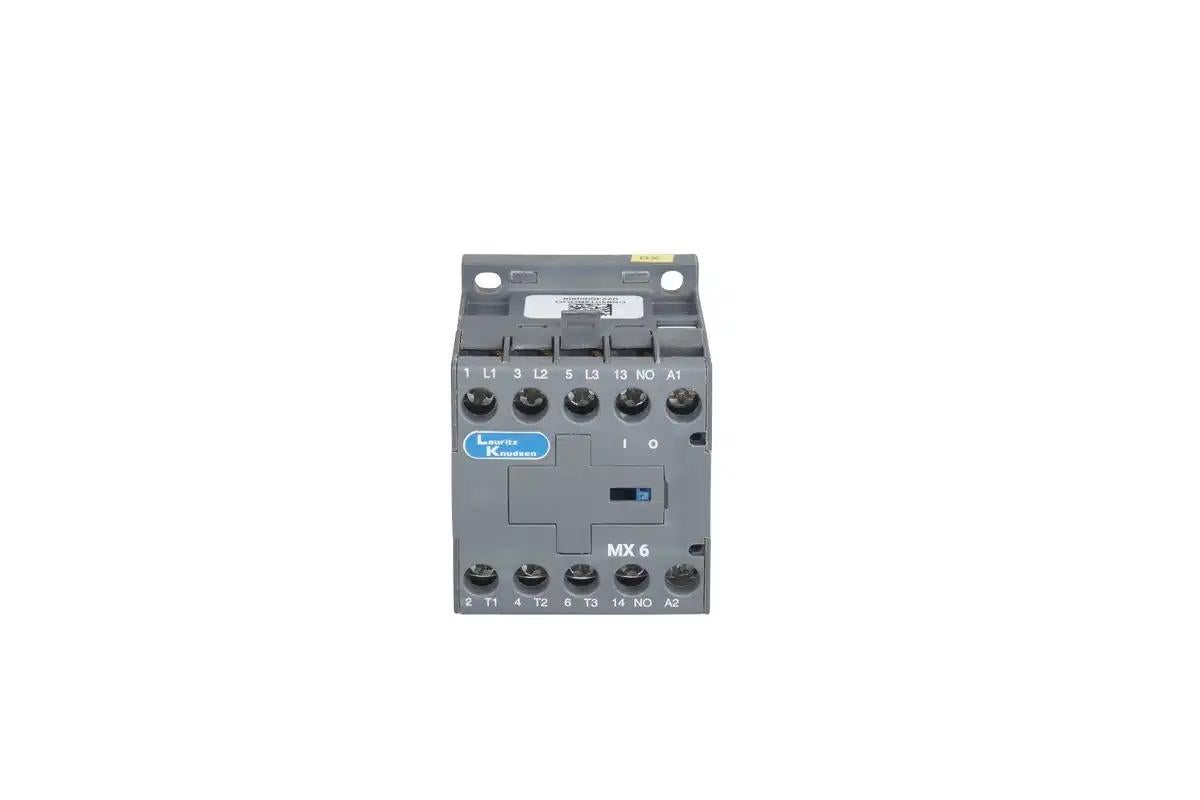 Lauritz Knudsen MX0 Mini Control contactor 4A 4P 415V AC 2NO+2NC AC-15 240V AC Coil 50 Hz