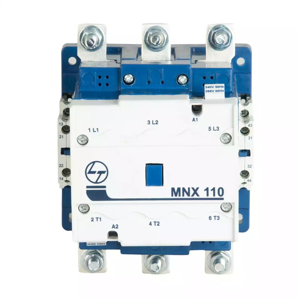 MNX Contactor 110A 3P 415V AC AC-3 415V AC Coil 50/60 Hz