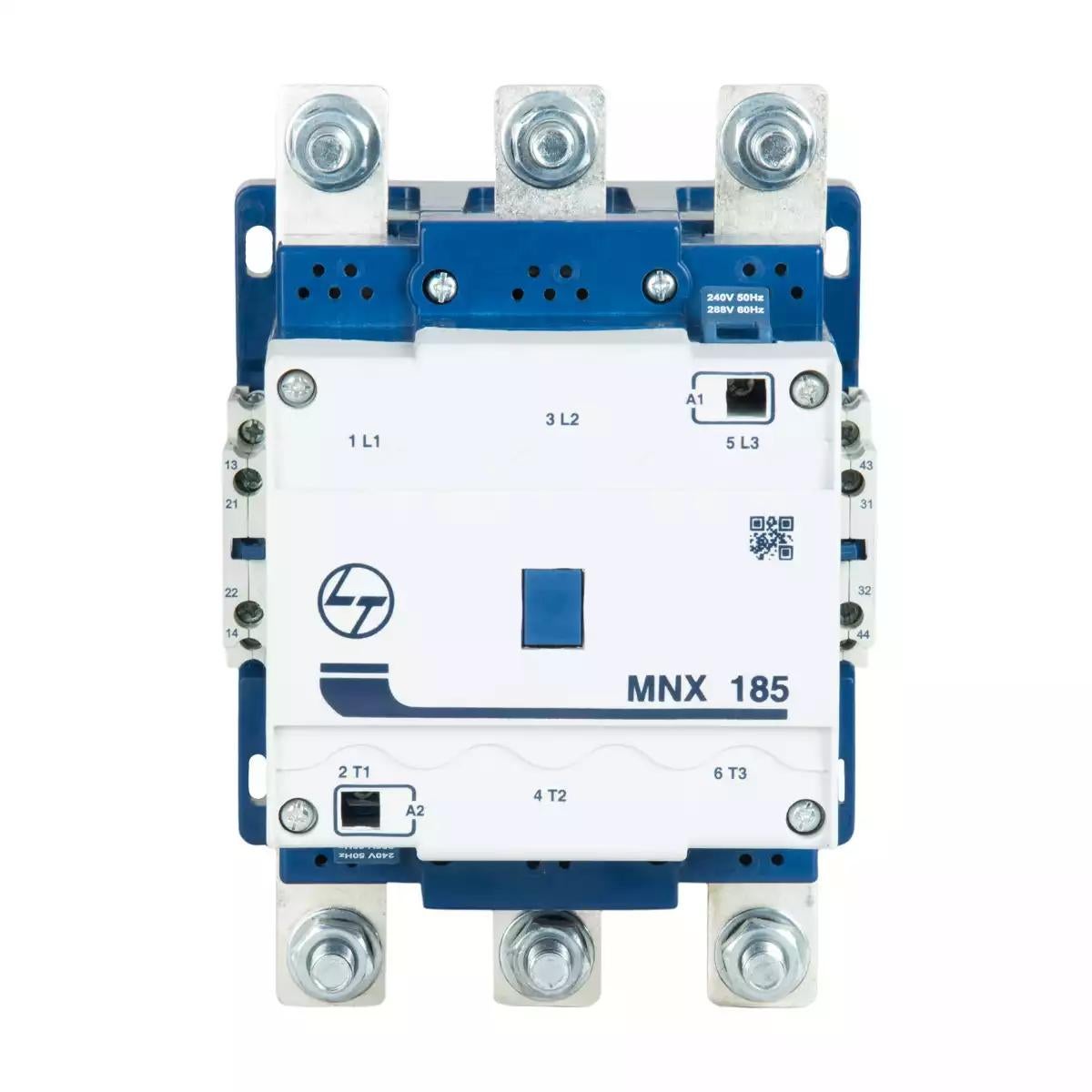 MNX Contactor 185A 3P 415V AC AC-3 415V AC Coil 50/60 Hz