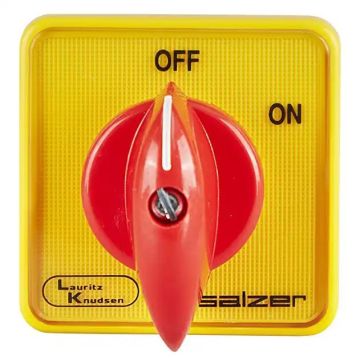 Isolator Switch 6A 2Pole on off - 61002SAB13TDYR