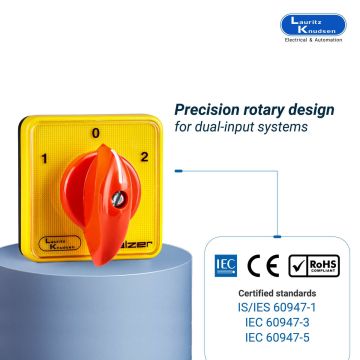 Lauritz Knudsen Change Over Switches 6A 2Pole 2 Way