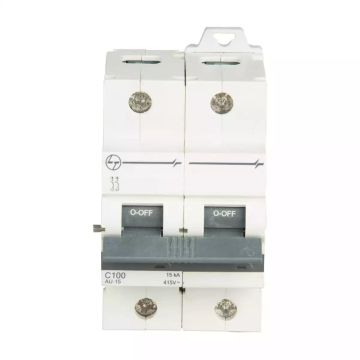 AU HR MCB 125A DP 240V AC 15kA  C Curve 