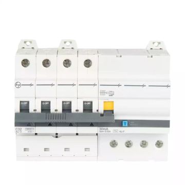 AU RCBO 63A FP 415V AC 10kA 30mA C Curve 