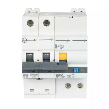 AU RCBO 63A DP 240V AC 10kA 300mA C Curve 