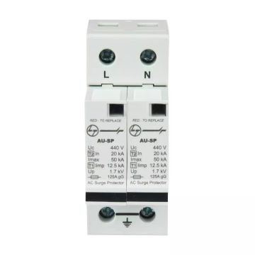 AU SPD Iimp 12.5kA; Imax 50kA 1PN 240V Type 12    