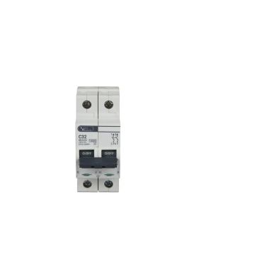 Lauritz Knudsen EXORA, MCB, 2 Pole, 240V AC, 10kA, C Curve, 32A