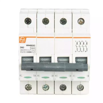 EXORA MCB 32A FP 415V AC 10kA D Curve