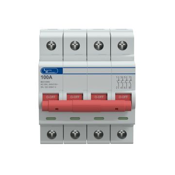 Lauritz Knudsen Isolator, 100A | 4 Pole | Higher Life | 415V AC | CE Marked