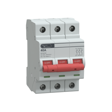 Lauritz Knudsen EXORA, Isolator, 3 Pole, 415V AC, 40A