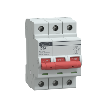 Lauritz Knudsen EXORA, Isolator, 3 Pole, 415V AC, 100A