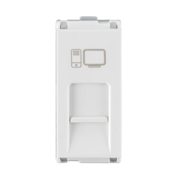 Lauritz Knudsen Entice Rj 45 Cat 6A, 1 Module