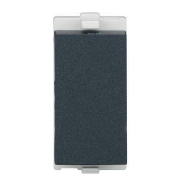Lauritz Knudsen enGem Switch, 16AX | 1-Way | 1 Module | ISI Certified | Reliable & smooth switching operation | Stone Grey Color