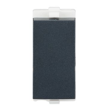 Lauritz Knudsen enGem Switch, 20AX | 1-Way | 1 Module | ISI Certified | Reliable & smooth switching operation | Stone Grey Color