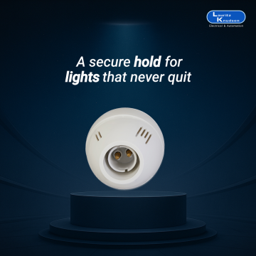 Lauritz Knudsen Jumbo Lamp holder 2 in 1 Type