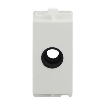 Lauritz Knudsen Encurve Cable Outlet, 1 Module
