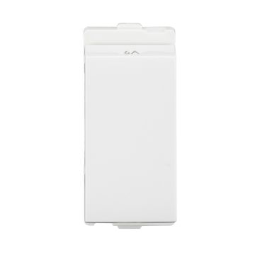 Lauritz Knudsen Encurve Switch 1 -Way 6A, 1 Module