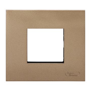 Lauritz Knudsen Encurve 2 M Plate Antique Bronze