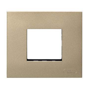 Lauritz Knudsen Encurve 2 M Plate Vintage Gold