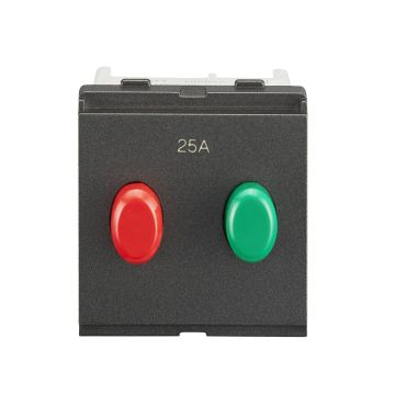 Lauritz Knudsen Encurve M Starter 25A, 2 Module - Magnesium Grey