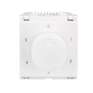 Lauritz Knudsen Encurve Fan Regulator 5-Step, 2 Module