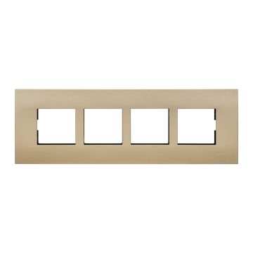 Lauritz Knudsen Encurve 8 M Plate Vintage Gold