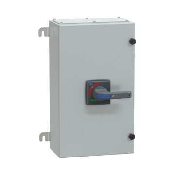 Lauritz Knudsen CZ1 Switch Disconnector 160A, 4 Pole, Open Execution SS Enclosure Extended With Handle, 50/60Hz, 690/800V AC