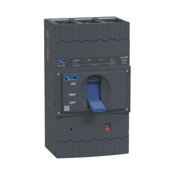 Lauritz Knudsen DN4N, MCCB, 3 Pole, 415V AC, 50kA Breaking Capacity, 1000A | Microprocessor Release MTX1.0 | IP40 Protection