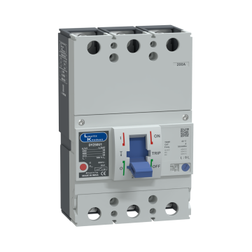 Lauritz Knudsen DY250U1 MCCB 200A 3P 415V AC 10kA Thermal Magnetic 50/60 Hz