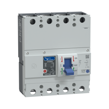 Lauritz Knudsen DY250U1 MCCB 160A 4P 415V AC 10kA Thermal Magnetic 50/60 Hz