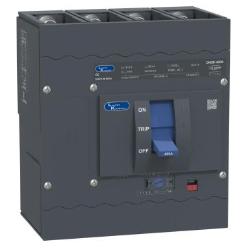 DN3B MCCB 400 4P 415V AC 36kA Thermal Magnetic 50/60 Hz