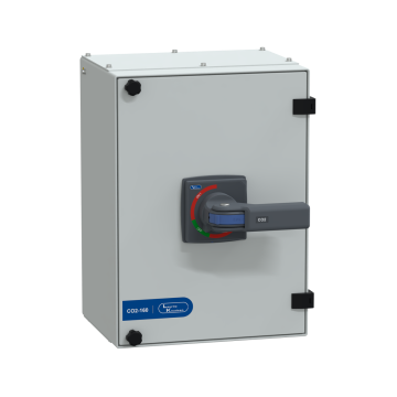 Lauritz Knudsen C-Line Manual Changeover Switch FR2 160A 4P 415V AC SS Enclosure Extended Handle