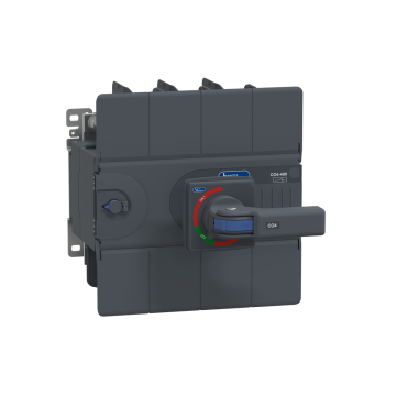 Lauritz Knudsen C-Line Manual Changeover Switch FR4 400A 4P 415V AC Open Execution Extended Handle